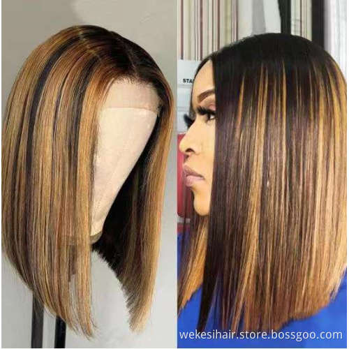 Raw Indian Hair Align Virgin Cuticle Aligned 613 Highlight Full Lace Front Wigs Human Hair Hd 360 Lace Frontal Wigs For Black Wo
